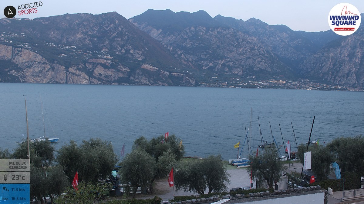 Archived image Webcam Lake Garda - Malcesine