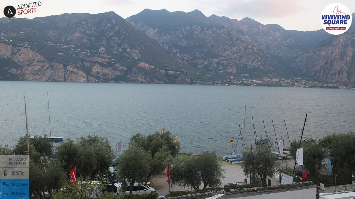 Archived image Webcam Lake Garda - Malcesine