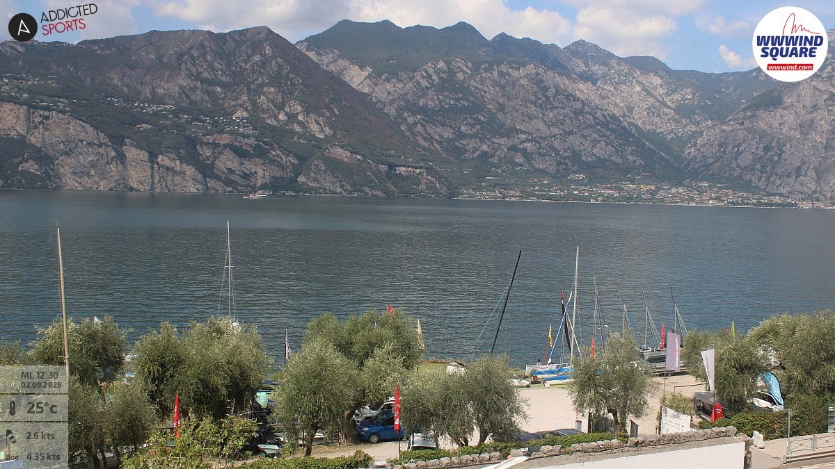 Archived image Webcam Lake Garda - Malcesine