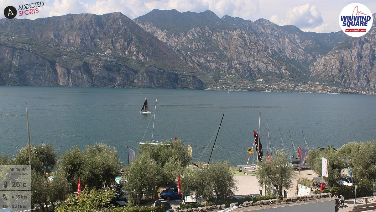 Archived image Webcam Lake Garda - Malcesine