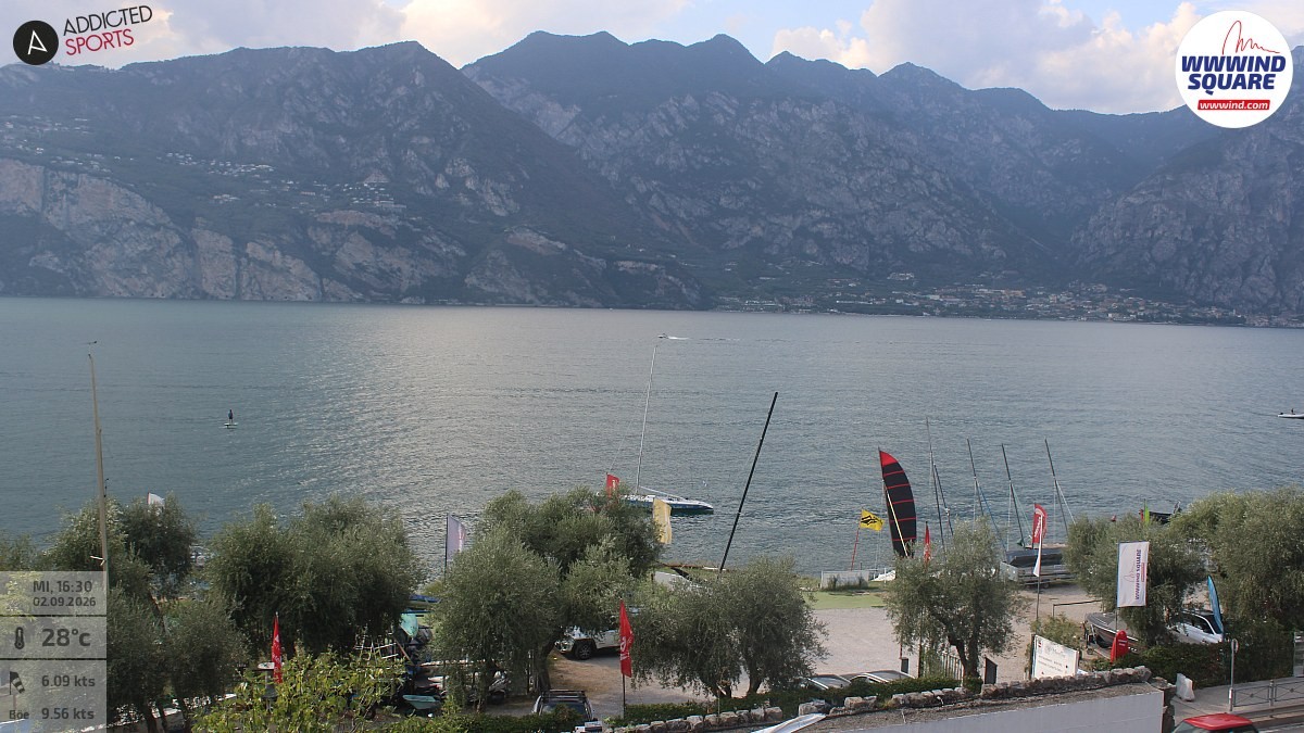 Archived image Webcam Lake Garda - Malcesine