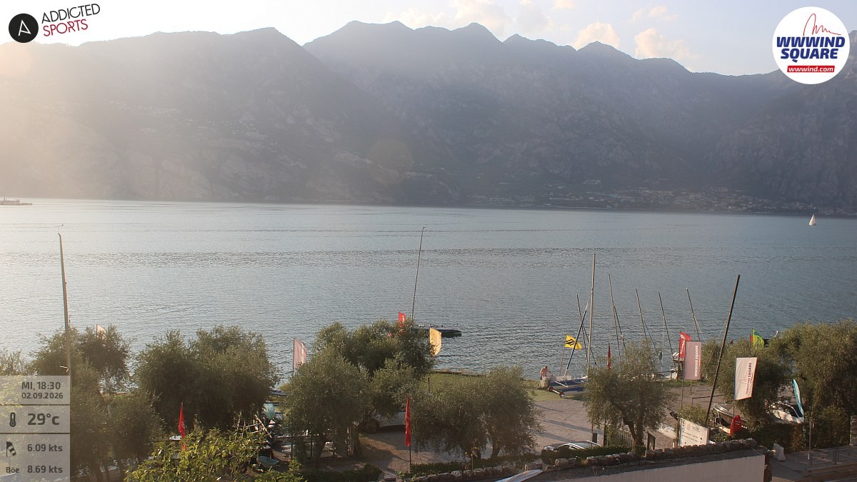 Archived image Webcam Lake Garda - Malcesine