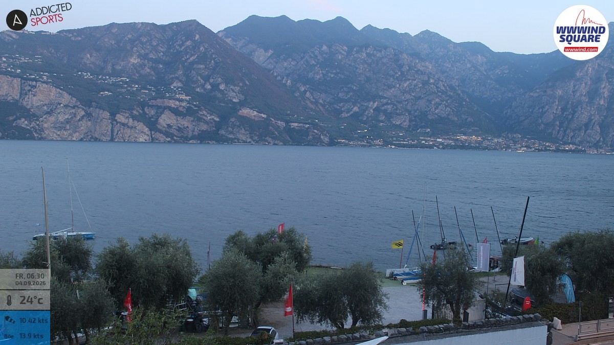 Archived image Webcam Lake Garda - Malcesine