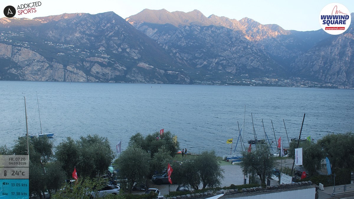 Archived image Webcam Lake Garda - Malcesine