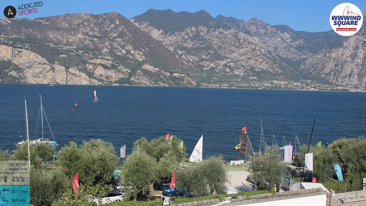 Archived image Webcam Lake Garda - Malcesine