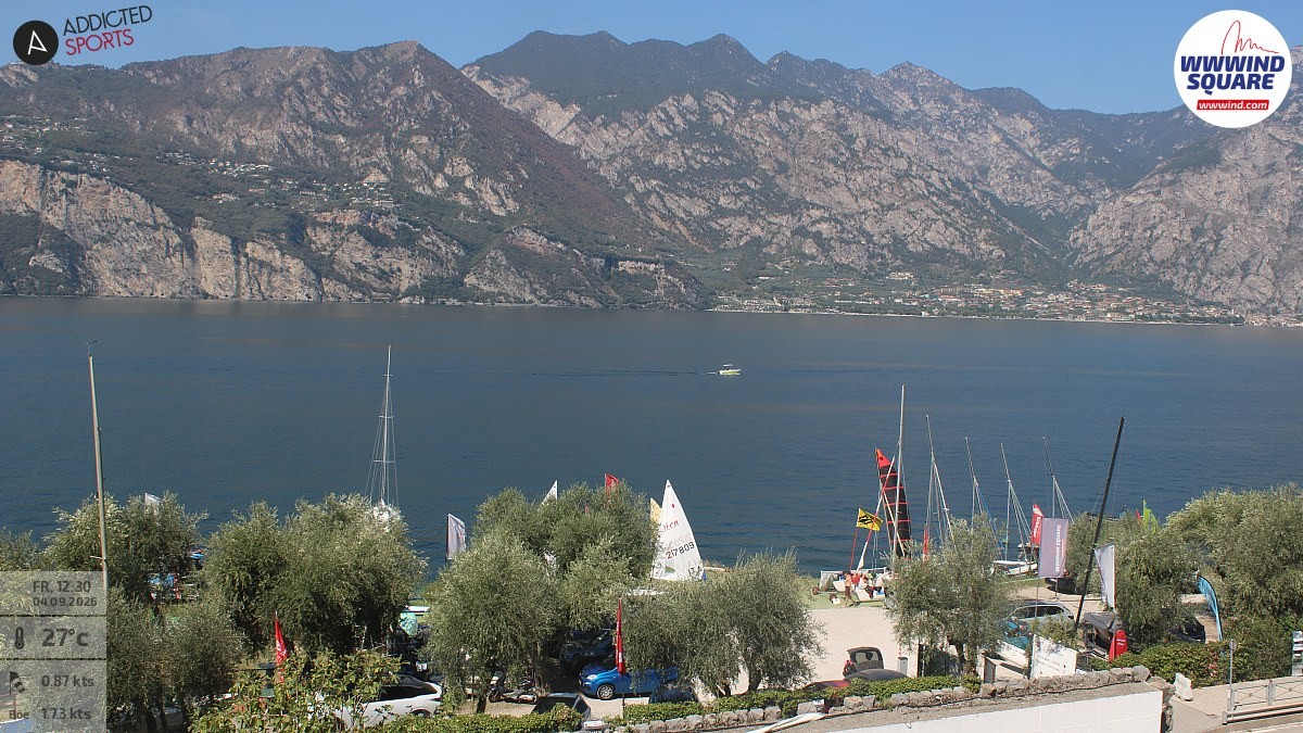 Archived image Webcam Lake Garda - Malcesine