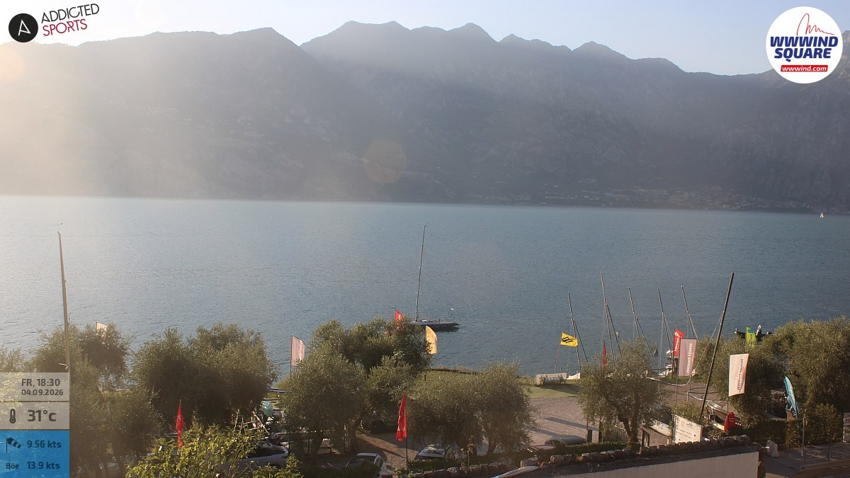 Archived image Webcam Lake Garda - Malcesine