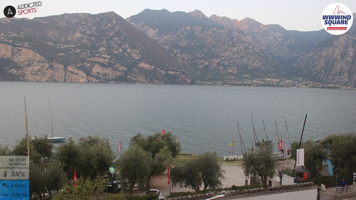 Archived image Webcam Lake Garda - Malcesine