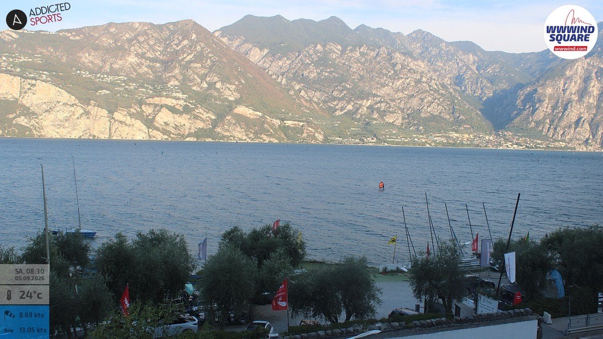 Archived image Webcam Lake Garda - Malcesine