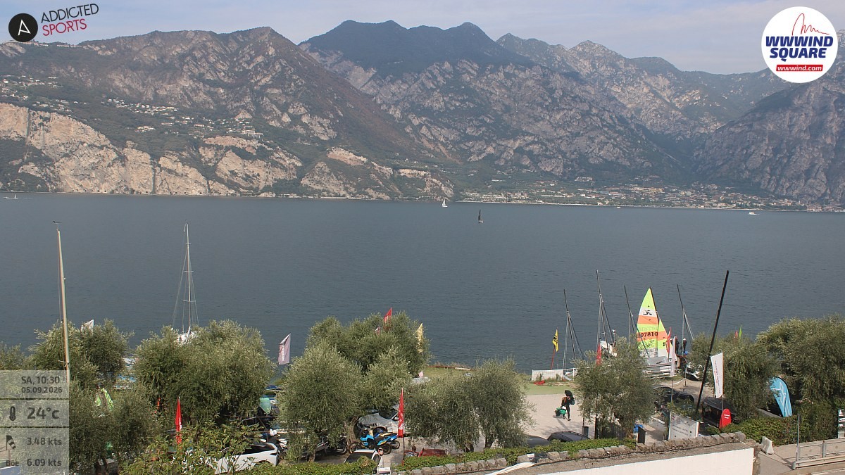 Archived image Webcam Lake Garda - Malcesine