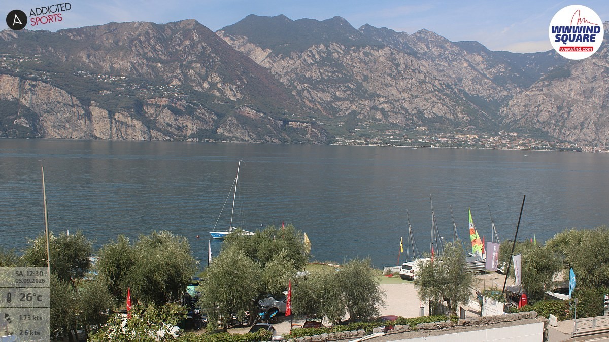 Archived image Webcam Lake Garda - Malcesine
