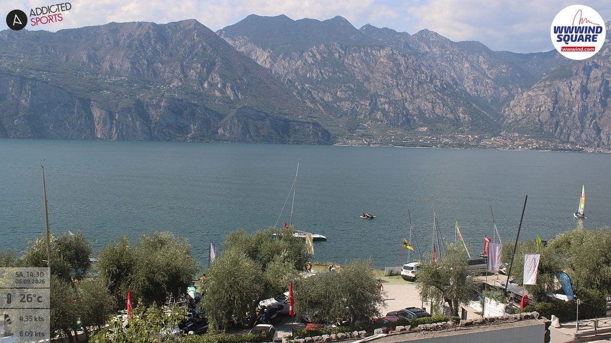Archived image Webcam Lake Garda - Malcesine