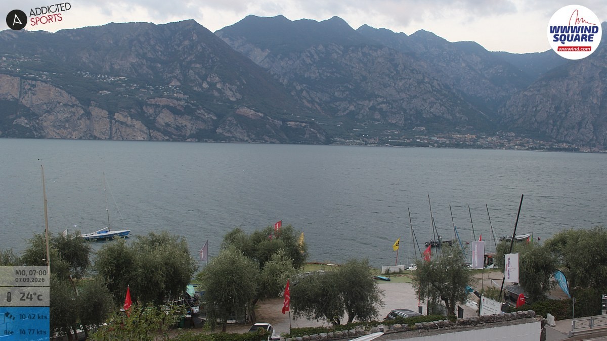 Archiv Foto Webcam Gardasee - Malcesine