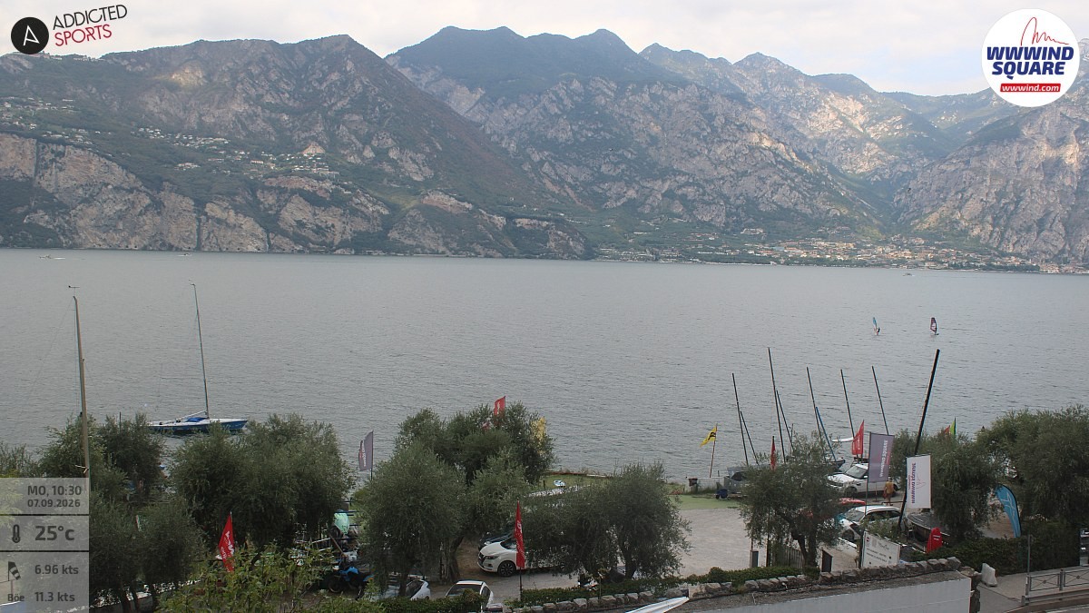 Archiv Foto Webcam Gardasee - Malcesine