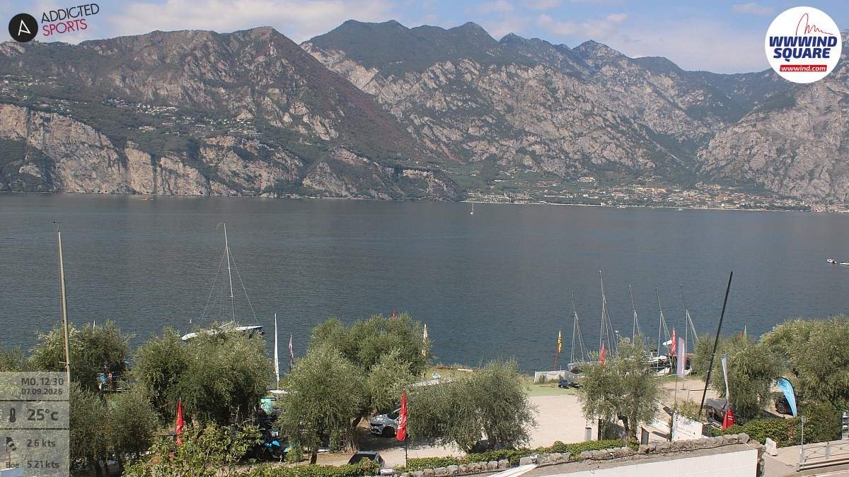 Archiv Foto Webcam Gardasee - Malcesine