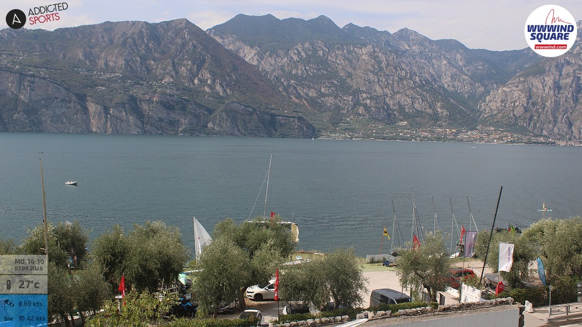 Archiv Foto Webcam Gardasee - Malcesine