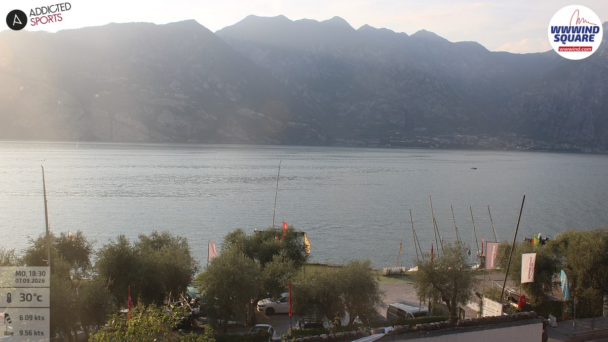 Archiv Foto Webcam Gardasee - Malcesine