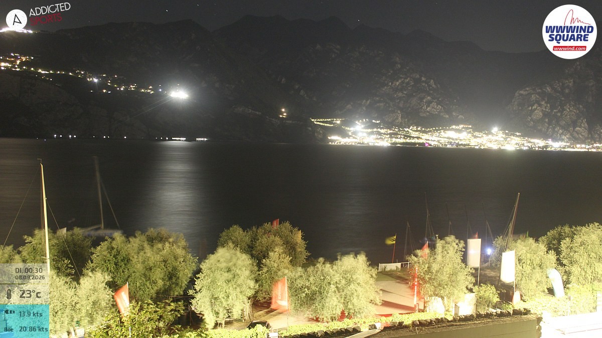 Archiv Foto Webcam Gardasee - Malcesine