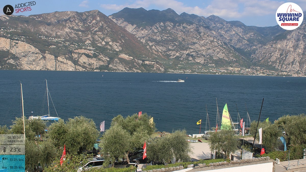 Archiv Foto Webcam Gardasee - Malcesine