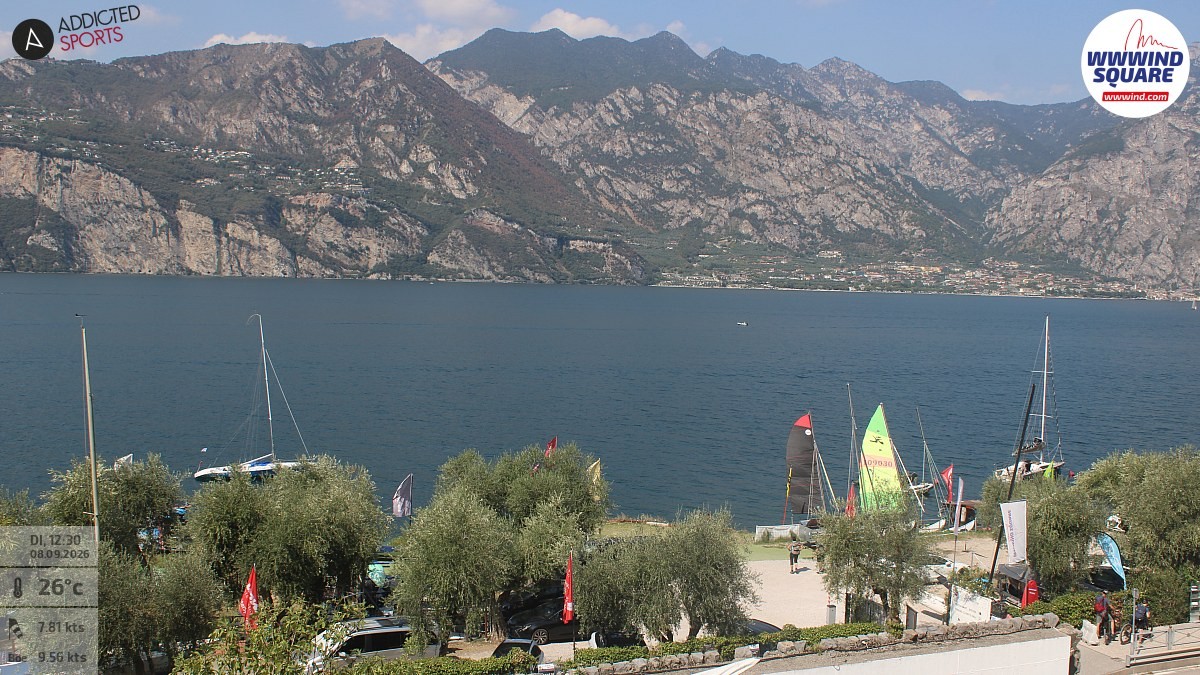 Archiv Foto Webcam Gardasee - Malcesine