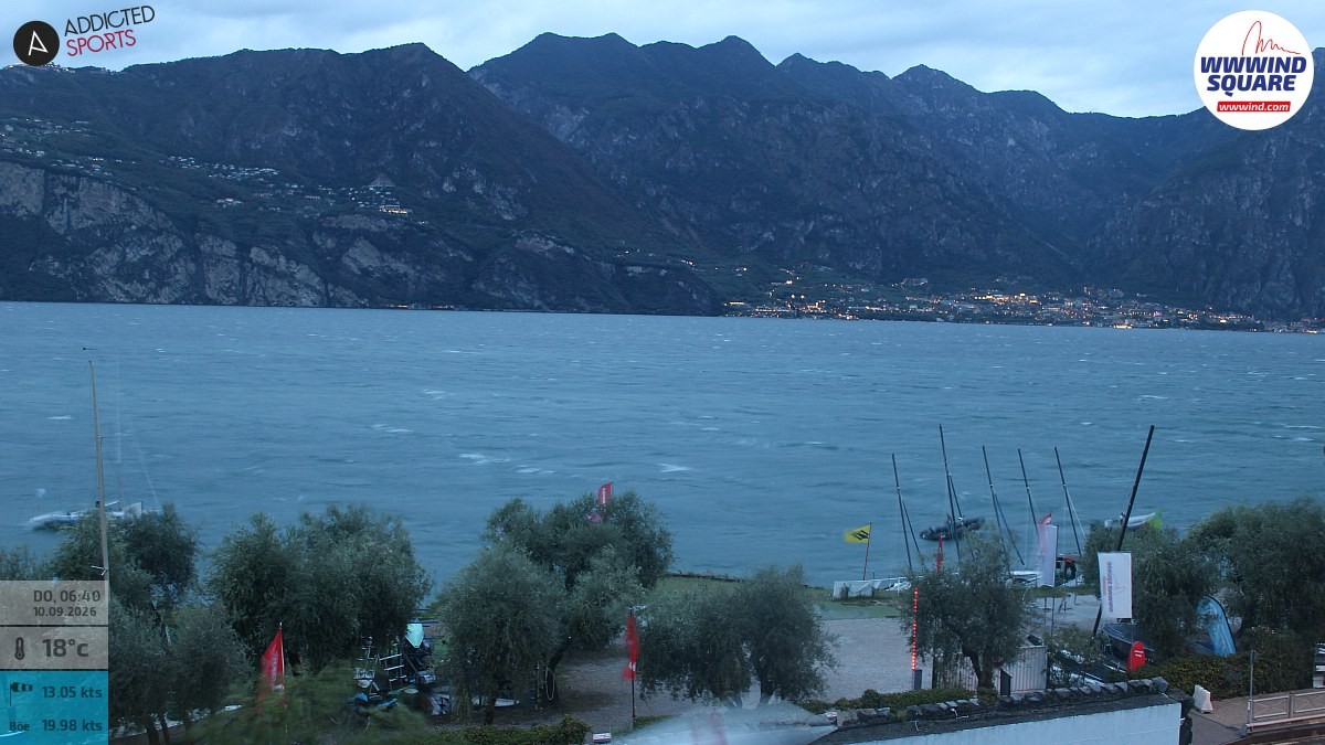 Archiv Foto Webcam Gardasee - Malcesine