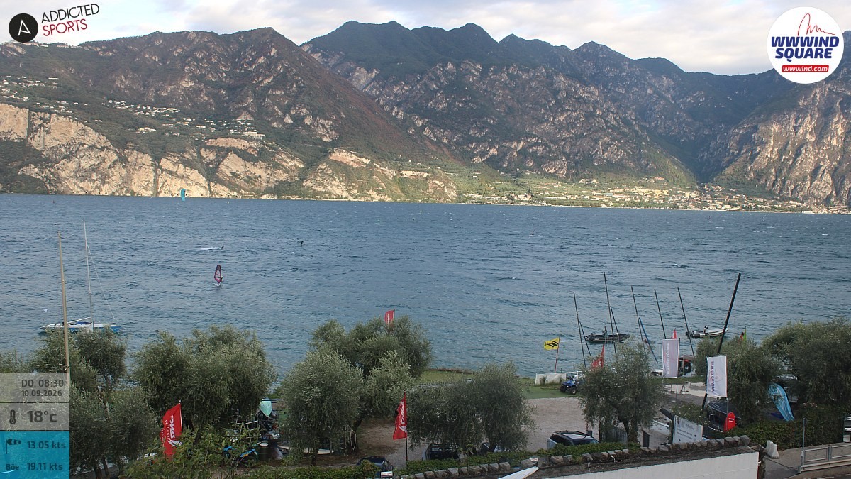 Archiv Foto Webcam Gardasee - Malcesine