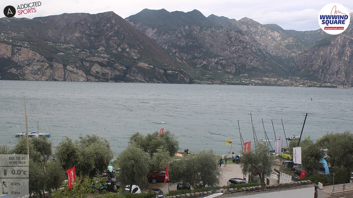 Archiv Foto Webcam Gardasee - Malcesine