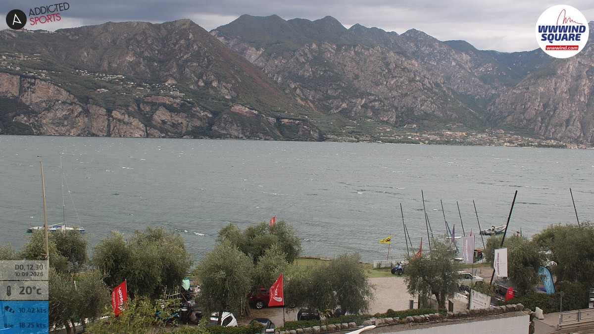 Archiv Foto Webcam Gardasee - Malcesine