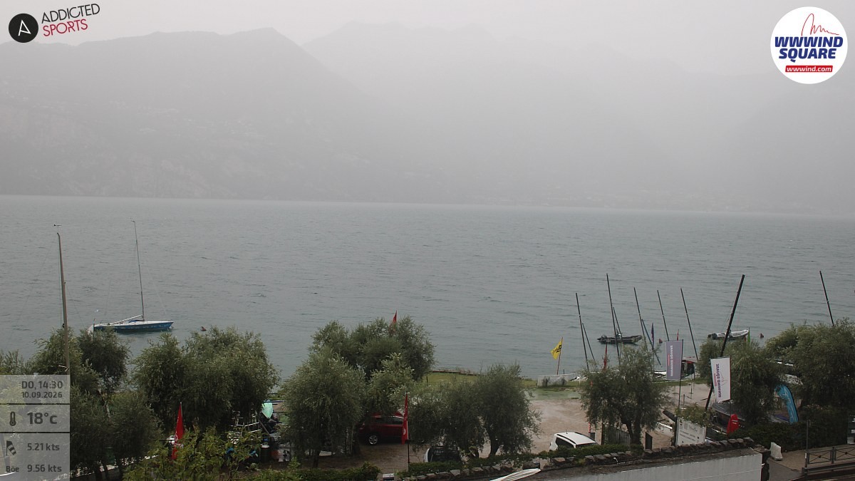 Archiv Foto Webcam Gardasee - Malcesine