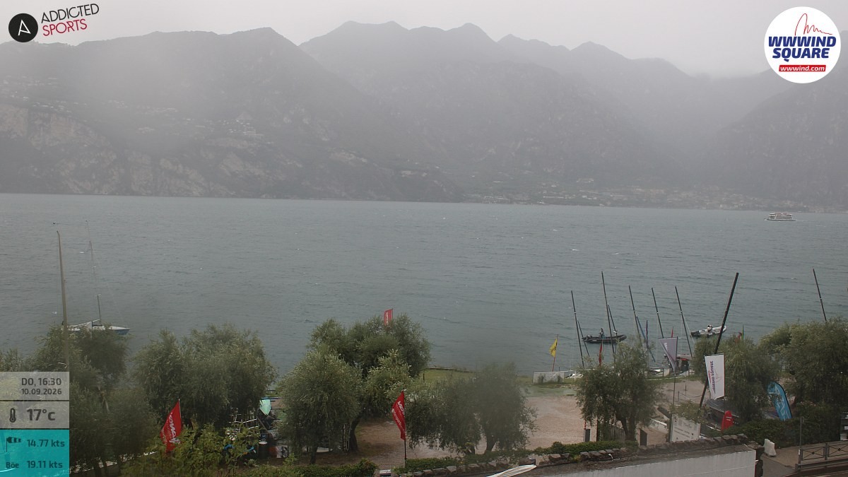 Archiv Foto Webcam Gardasee - Malcesine