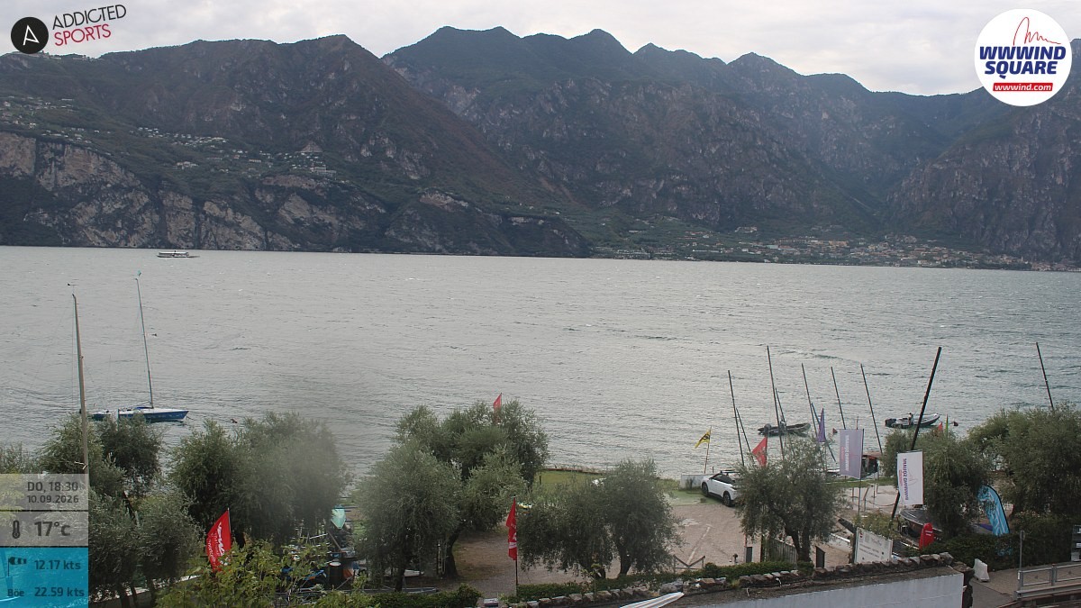 Archiv Foto Webcam Gardasee - Malcesine
