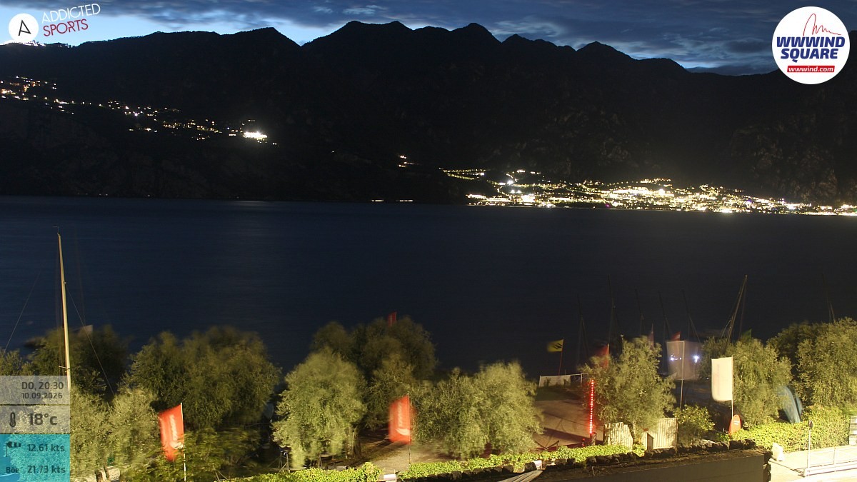 Archiv Foto Webcam Gardasee - Malcesine