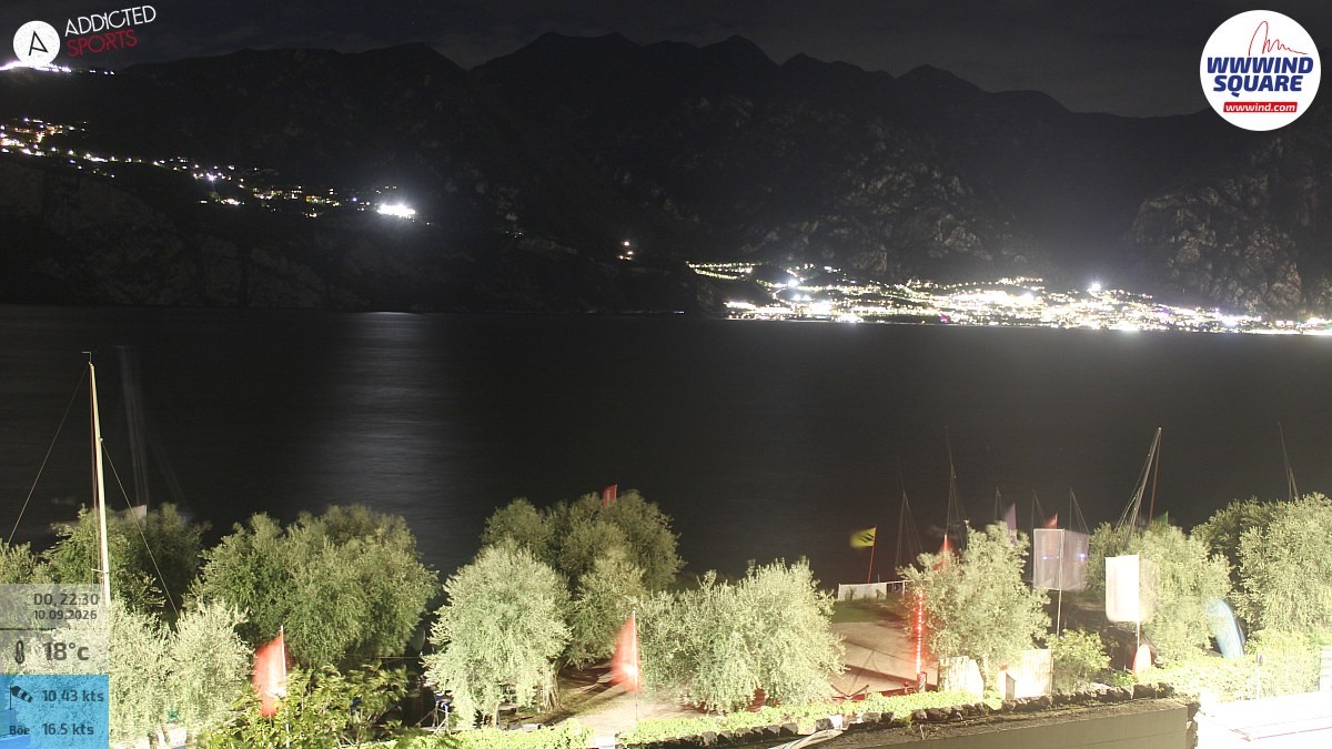 Archiv Foto Webcam Gardasee - Malcesine