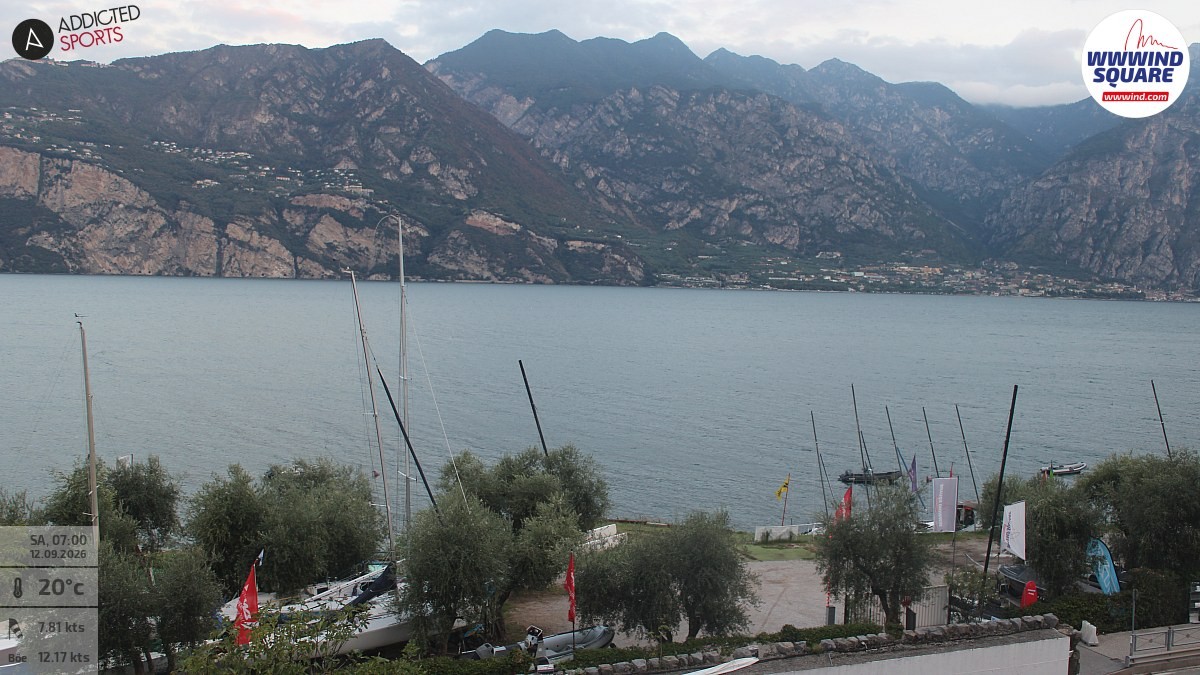 Archiv Foto Webcam Gardasee - Malcesine