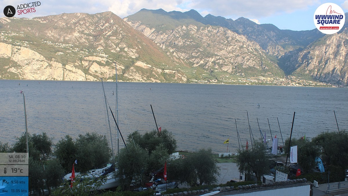 Archiv Foto Webcam Gardasee - Malcesine