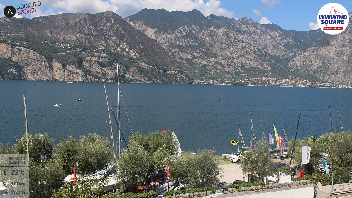 Archiv Foto Webcam Gardasee - Malcesine