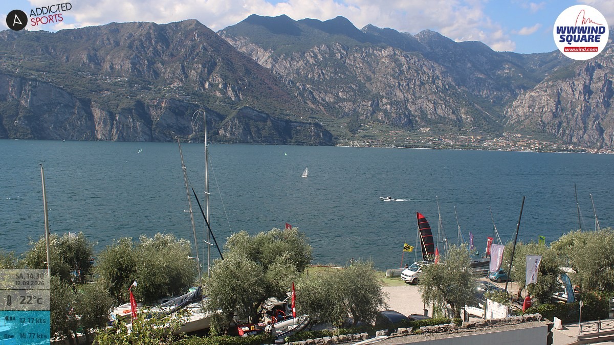 Archiv Foto Webcam Gardasee - Malcesine