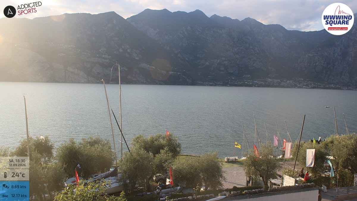 Archiv Foto Webcam Gardasee - Malcesine
