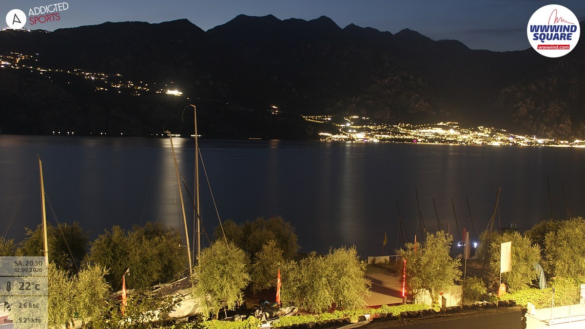 Archiv Foto Webcam Gardasee - Malcesine
