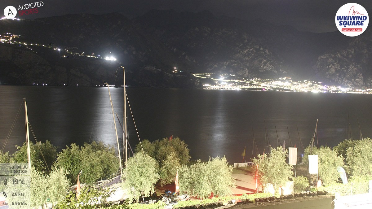 Archiv Foto Webcam Gardasee - Malcesine