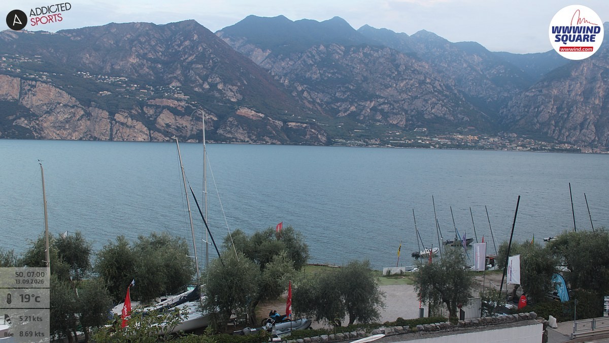 Archiv Foto Webcam Gardasee - Malcesine