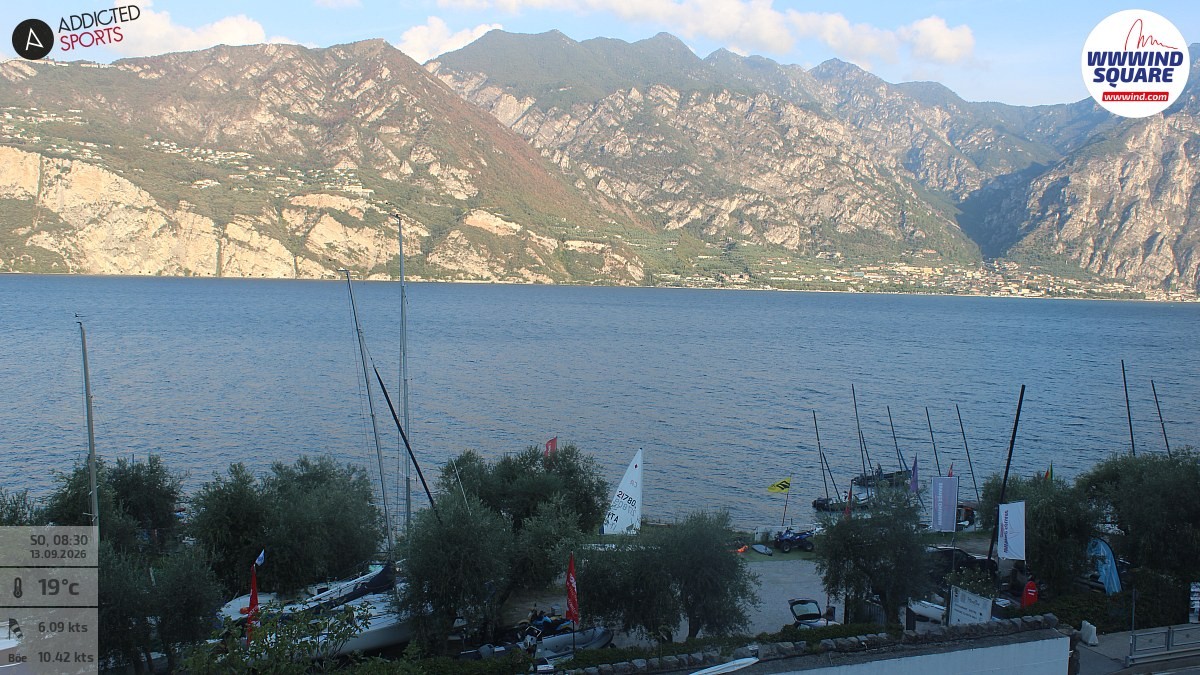 Archiv Foto Webcam Gardasee - Malcesine