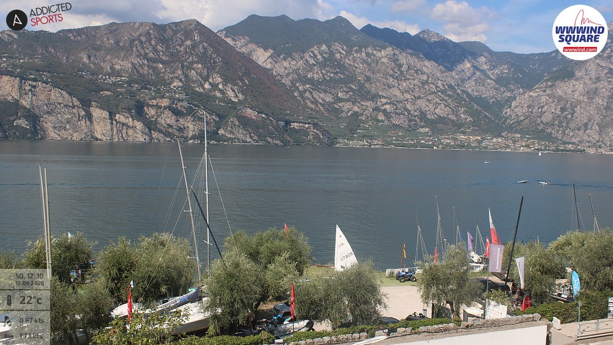 Archiv Foto Webcam Gardasee - Malcesine