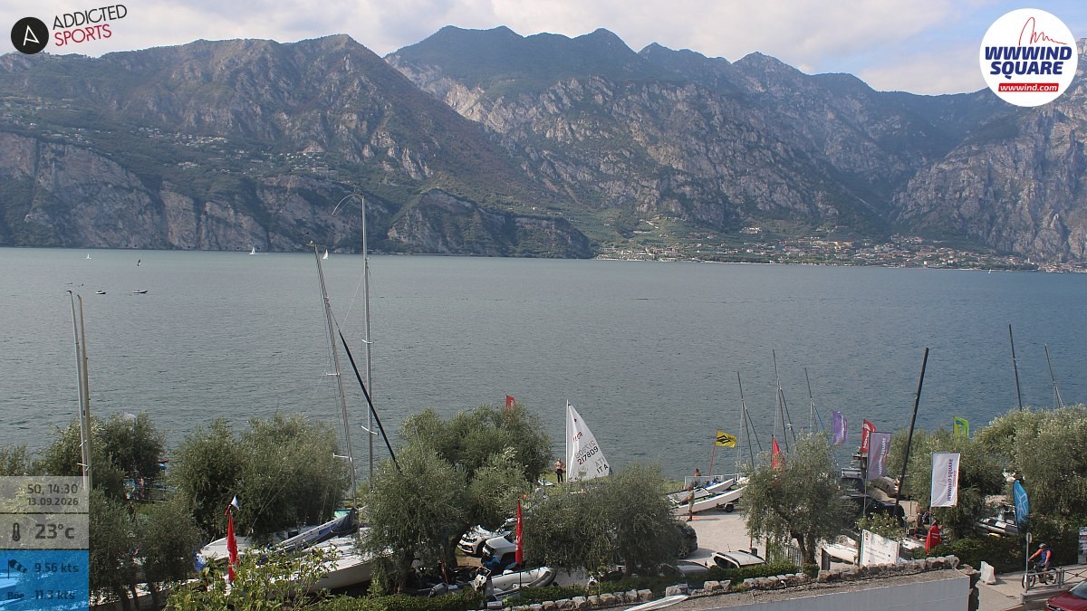 Archiv Foto Webcam Gardasee - Malcesine