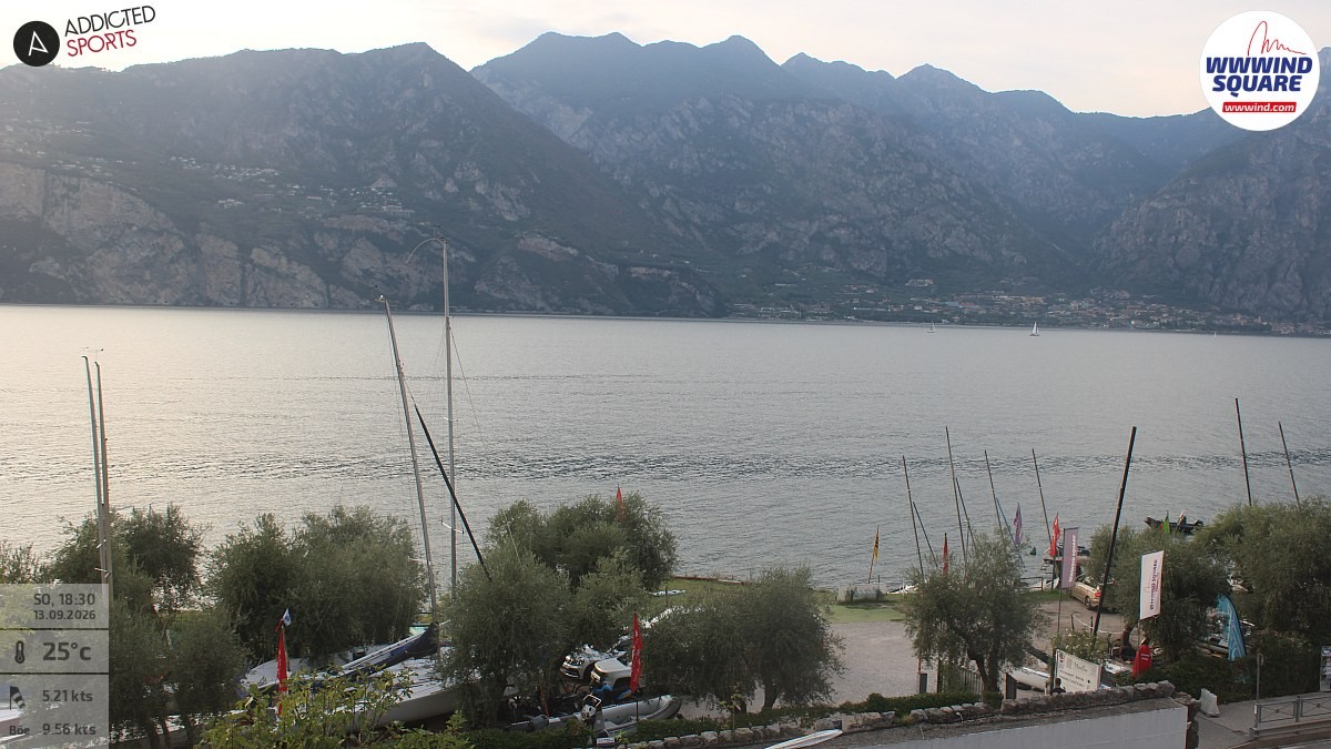 Archiv Foto Webcam Gardasee - Malcesine