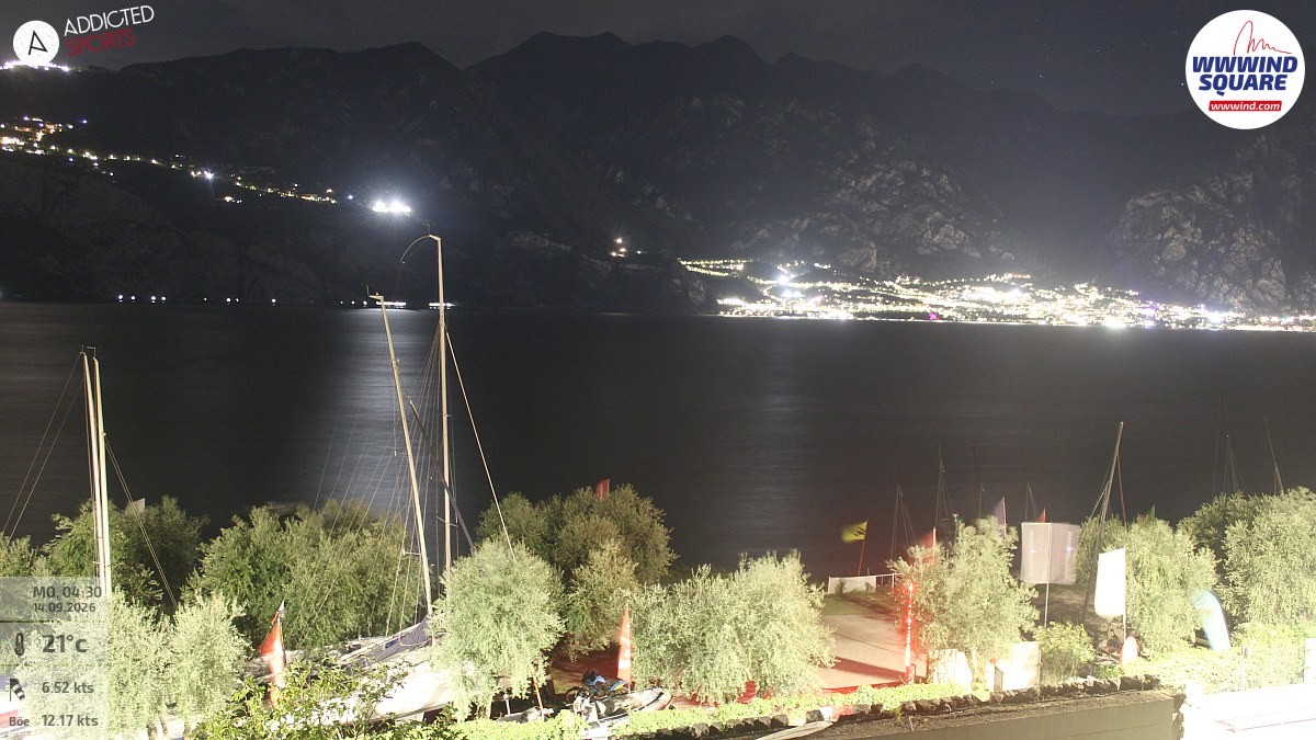 Archived image Webcam Lake Garda - Malcesine
