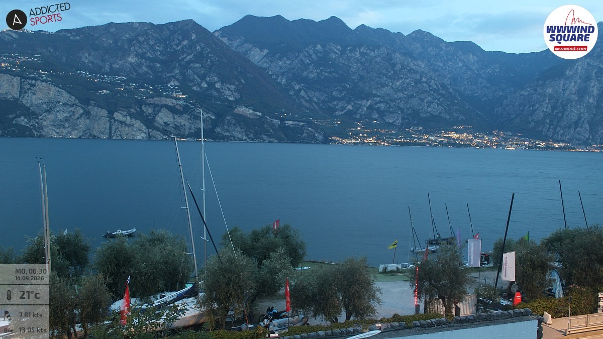 Archived image Webcam Lake Garda - Malcesine