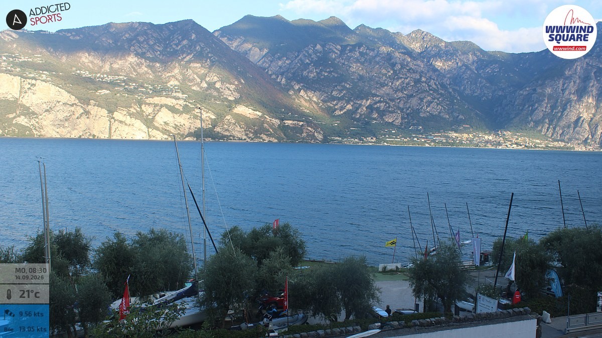 Archived image Webcam Lake Garda - Malcesine