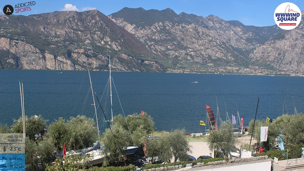 Archived image Webcam Lake Garda - Malcesine