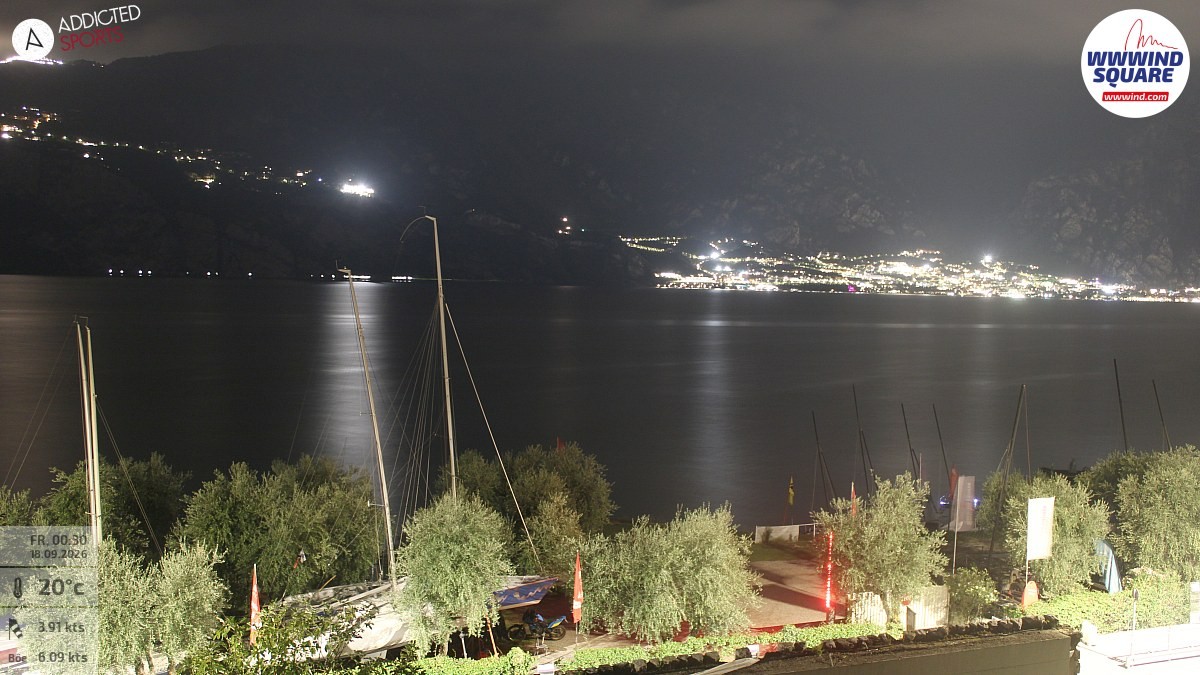 Archiv Foto Webcam Gardasee - Malcesine